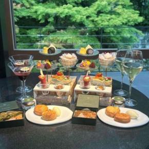 【ROKU KYOTO(ロク キョウト)】5周年記念アフタヌーンティー!鷹峯の絶景と秋の贅沢