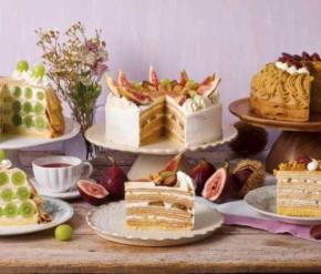 Afternoon Tea LOVE&TABLE秋限定メニュー登場!シャインマスカットと栗の贅沢クレープ
