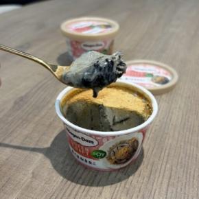 【とろける黒ごま×香ばしいきなこが絶品】植物性ミルクで作ったハーゲンダッツの新商品♪