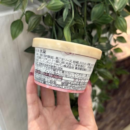 ハーゲンダッツのGREEN CRAFT黒ごま&きなこ⑩