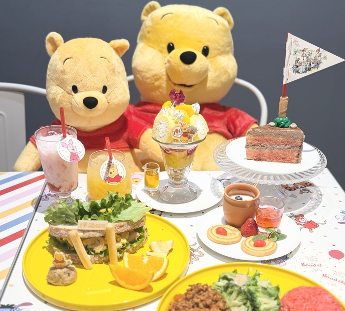 原作デビュー100周年！「くまのプーさん」スペシャルカフェ「BOX cafe&space HEP FIVE店」