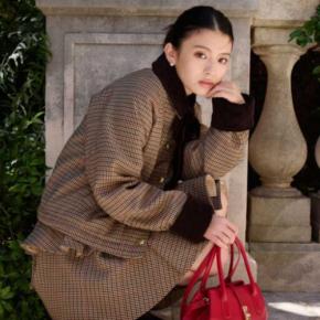 CELFORD×Barbourの別注アウターが登場!出口夏希が魅せる上品な秋スタイル