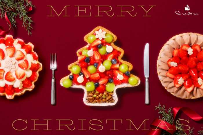 キル フェ ボンのクリスマスケーキ2026予約開始！新作タルトを含む全5種が登場