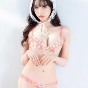 伊藤桃々プロデュース♡Rosemからリアルな桃柄の「ピーチロゼムブラ」が登場