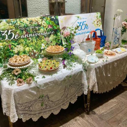 キルフェボンの35周年タルトとグッズ
