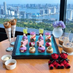 【コンラッド東京】洗練されたアートに浸る、優雅な秋のアフタヌーンティー