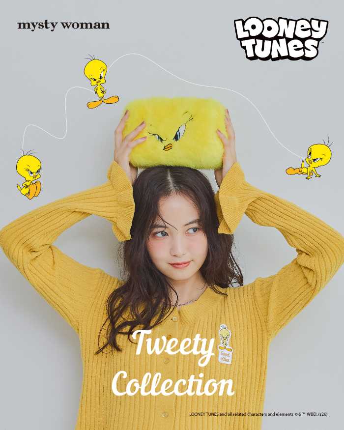 mysty woman×トゥイーティーの限定コレクションが登場♡怒った顔がキュートな全6アイテムをチェック