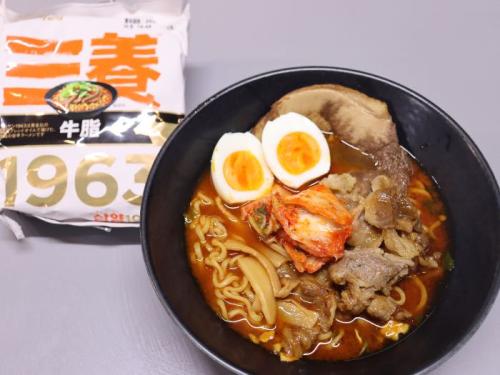 サムヤンラーメンのアレンジ4