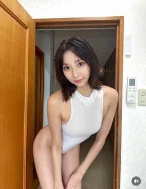 緒方咲の極上ボディに釘付け!股下85㎝の長すぎる美脚が独占欲を刺激「美しさが眩しい」