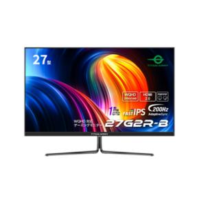Titan Army、27型WQHD 200Hz対応ゲーミングモニター「Titan Army 27G2R-B」発売