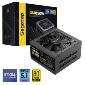 Segotep、ATX 3.1に対応したフルモジュラー式電源ユニット850Wモデル「Segotep GM850W ATX 3.1」発売