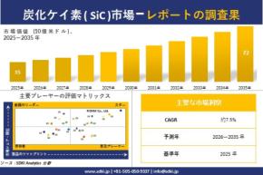 炭化ケイ素 ( SiC )市場調査レポート - 世界市場規模、シェア、傾向の見通し、2026-2035年
