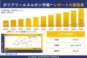 ポリアリールスルホン 市場調査レポート - 世界市場規模、シェア、傾向の見通し、2026-2035年