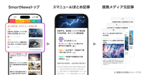 主要ニュースを生成AIで要約！SmartNews、国内ニュースアプリ初の「スマニューAIまとめ」提供開始