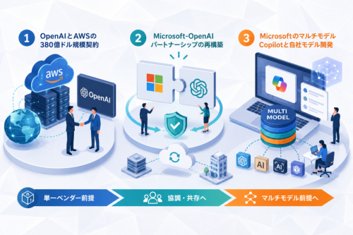 2025年秋、AI業界で起きた3つの構造変化