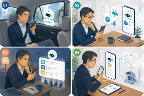 休日のスマホAI活用 4つの実践シナリオ