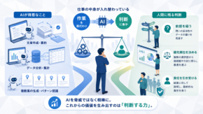 AI時代、人間の価値は「判断力」で決まる｜中小企業のための実装ガイド