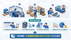 物流DXが進まない真の理由とは｜引き継ぎを設計する5ステップ