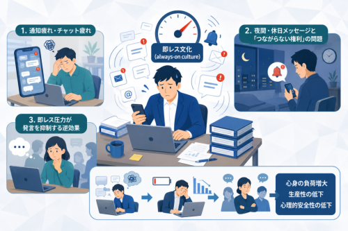 即レス文化が組織に与える本当の影響:always-on cultureのリスク