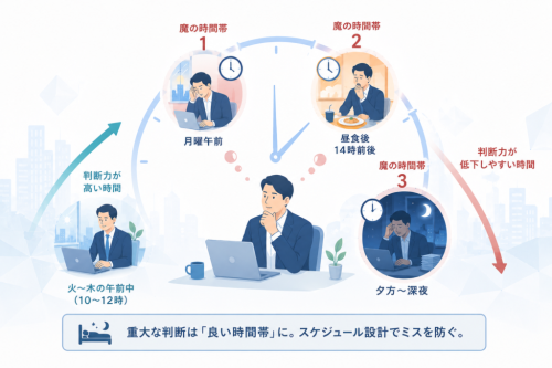 月曜朝のパフォーマンスは日曜夜に決まる｜週末の過ごし方の経営学