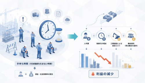 手待ち時間はなぜ会社の利益を直接削るのか