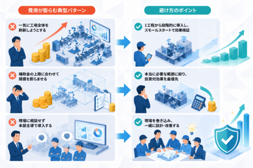 費用が膨らむ典型パターンと避け方