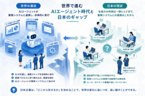 【世界のDX潮流】AIエージェント時代、日本企業が最初に決めるべき4つの論点