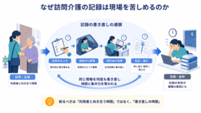 訪問介護の記録はAIに話して作れるか｜利用者と向き合う時間を取り戻すDX