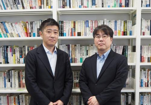 株式会社日本政策金融公庫　DX・業務改革推進室室長 戸崎 泰史氏　国民生活事業本部南九州地区統轄室室長 濵﨑 将一氏