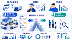 運送業の採用をDXで変える｜応募数よりミスマッチを減らす手法を解説