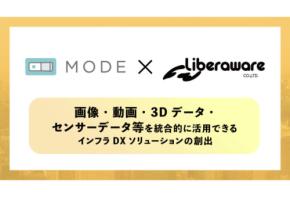 「Liberaware × MODE」インフラDXソリューションの創出に関する業務提携の覚書を締結