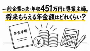 夫(50歳)は新卒時から一般企業に勤務・妻(50歳)は専業主婦です。夫の年収が451万円(2024年の年収中央値)の場合、将来もらえる年金はいくらになるのでしょうか?