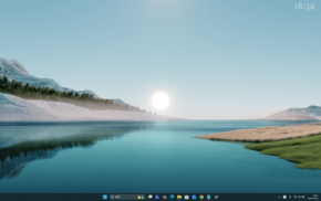 時報機能付きのデスクトップ時計のフリーソフト「透過時計」
