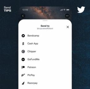 Twitterの投げ銭機能「Tip Jar」が「チップ」としてiOSから提供を開始