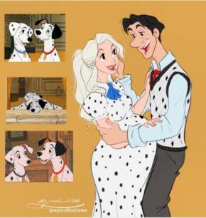 ディズニーの動物キャラを擬人化してみたら 「バンビって女の子だと思ってたけど」「結構イメージ通りに人間化されてる」