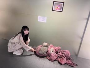 城月菜央（高嶺のなでしこ）が「恐怖心展」を体験！「恐怖が感情だけでなく思考にも訴えてくる」[ホラー通信]