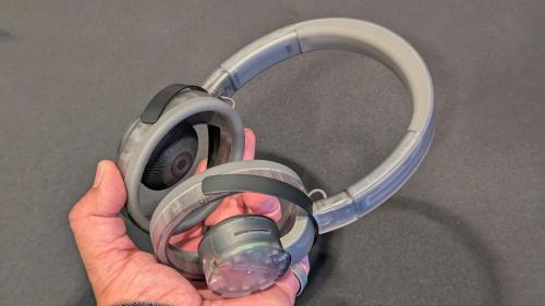 nwm one ヌーム オープンイヤー型ヘッドホン ライトグレー nwm ONE オープンイヤー型 オーバーヘッド 耳スピーカー | オープン