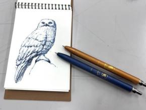 ゼブラ初のハリーポッターコラボ! ジェルボールペン「サラサクリップ」「サラサグランド」をプロ画家が使ってみた