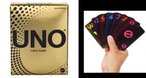 金ピカボックスの『ウノ ゴールド』降臨! 55周年を記念した箔押しブラックカードで12月27日発売