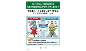 交通反則通告制度（青切符）導入に対応する自転車アイテムとは？ 東急ハンズに聞いてみた