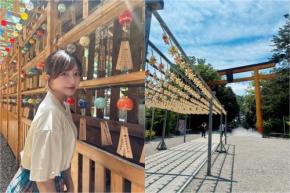 街並みを味わいながら「川越氷川神社」を散策、すっかり夏休み気分（十束おとは）
