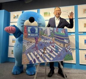 歴代カバー原画がずらり! 『ぼのぼの展 40年のこと。』に行ってみた