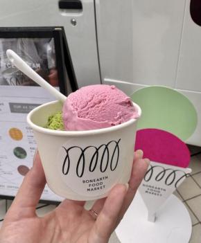 コンセプトは「地球を味わう。」「BONEARTH FOOD MARKET」のベジタブルクラフトアイスクリームが美しくておいしい