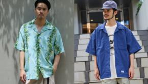 夏のプラス1はシャツで決定。サラッと羽織るだけで印象アップな真夏のシャツスタイルサンプル。【買えるGO OUT】