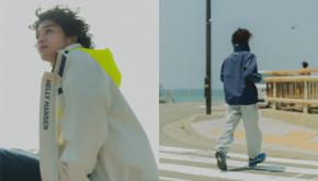 ヘリーハンセン2025AWコレクションの注目株は、穏やかな海と街をつなぐスタイリッシュなジャケットとトラウザーズ。