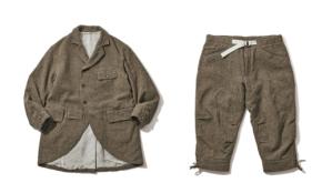 マウンテンリサーチ小林節正が新提案する、自然素材で仕立てた“山の礼服”。