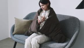 布団、ポンチョ、カーディガンの3WAYが堪能できる、TAIONのルームダウンが登場！