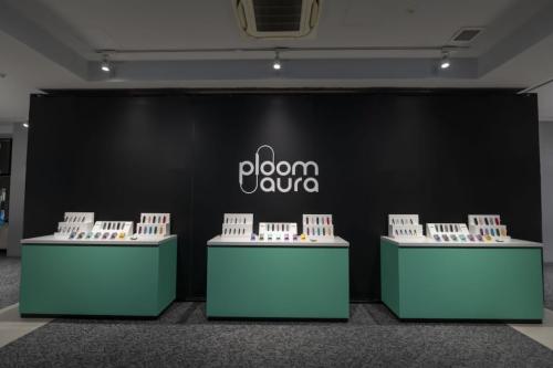 Ploom × NAKED, INC. ポップアップストア渋谷の3Fラウンジ