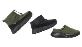 リカバリーフットウエアの「TELIC」から、滑りにくいラバーソールの冬仕様が到着。気軽に履けるサボタイプも！