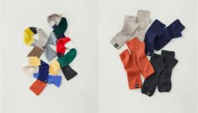 ホリデーギフトにも最適。カレドアーと英国のニットファクトリーが製作したウール製のマフラー&グローブ。